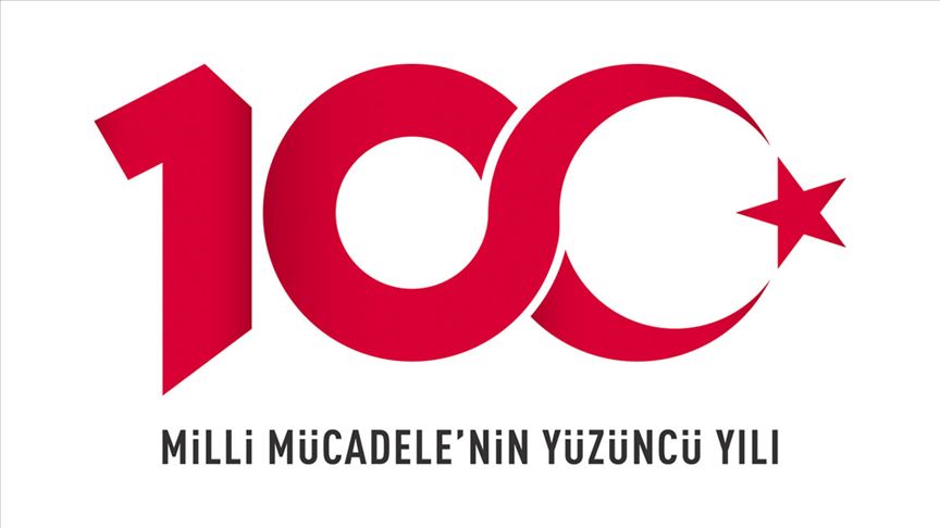 100. yıla özel logo 1 1919
