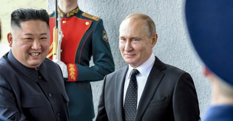 Rusya'da tarihi buluşma 7 kim jong un putin