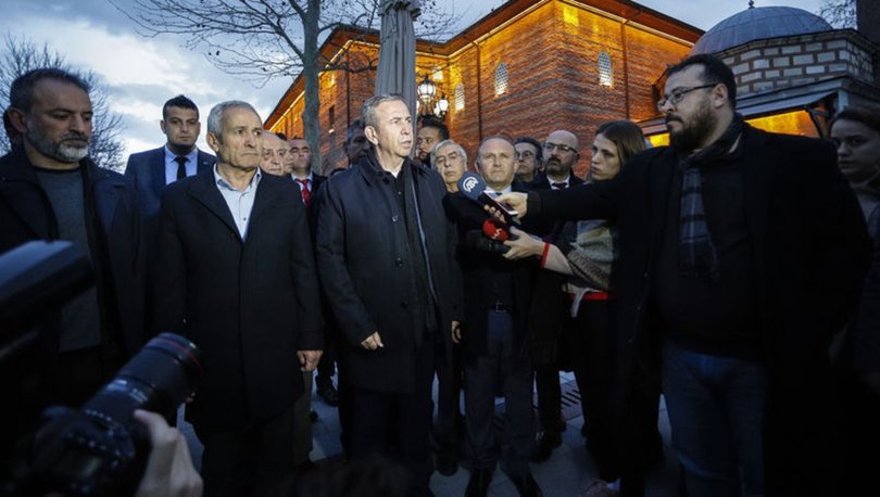 Mansur Yavaş Hacı Bayram'da (Video) 1 mansur yavas haci bayram