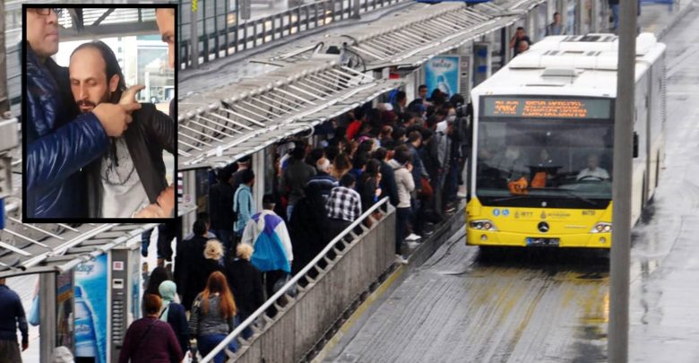 Metrobüs sapığı İstanbul