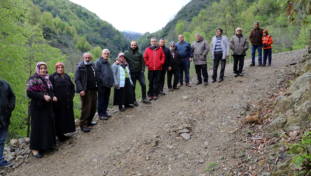 Rize Hemşinli köylülerden taş ocağına protesto 1 rize hemsin koy tas ocagi
