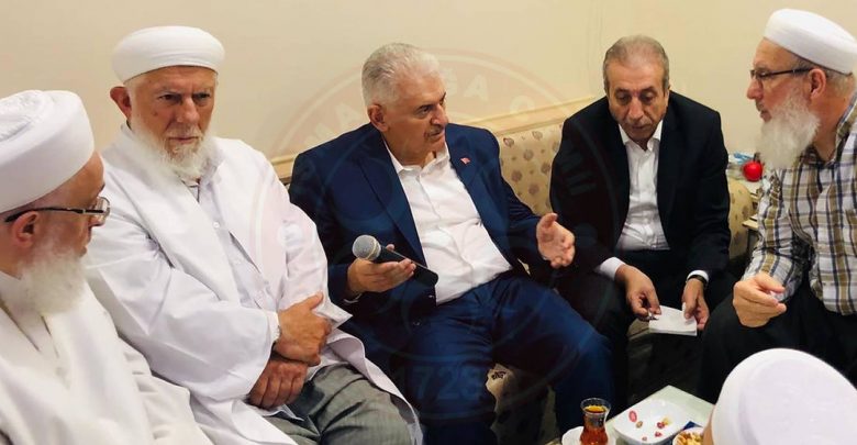 Binali Yıldırım tarikattan destek istedi 4 binali yildirim ismailaga