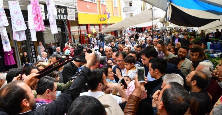 Şirinevler'de Ekrem İmamoğlu izdihamı 10 imamoglu sirinevler