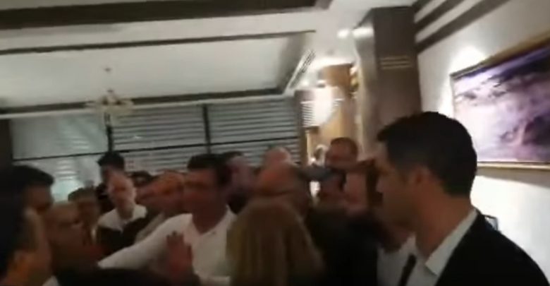 VIP krizinin görüntüleri ortaya çıktı! İmamoğlu herkesi sakinleştiriyor 3 imamoglu vip