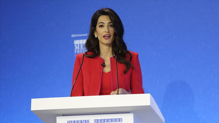 Amal Clooney'den dünya liderlerine 'Kaşıkçı' tepkisi 1 amal clooney kasikci tepkisi