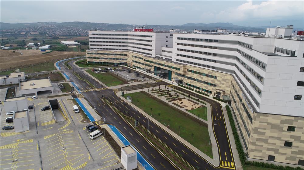 400 milyon dolarlık şehir hastanesini su bastı! 1 bursa sehir hastanesi