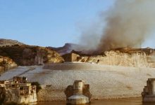Hasankeyf'te korkutan yangın