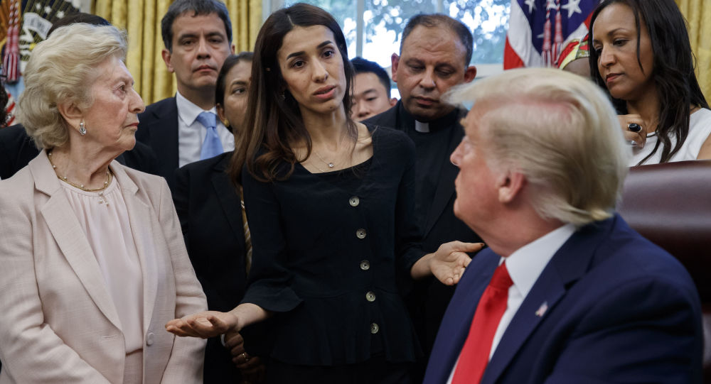 Cahil Trump iş başında: Sana neden ödül verdiler? 1 trump nobel