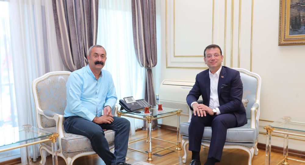 "Komünist başkan" İmamoğlu'nu ziyaret etti 1 macoglu imamoglu