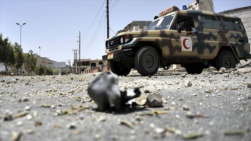Son Dakika! Askeri geçit törenine saldırı: 25 ölü 1 yemen patlama