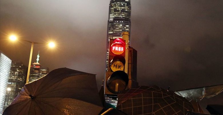 hong kong protestolar