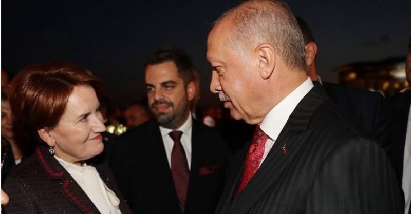 "AK Parti ile İYİ Parti arasında buzlar çözülmeye başlamış" 1 meral aksener erdogan 1928822