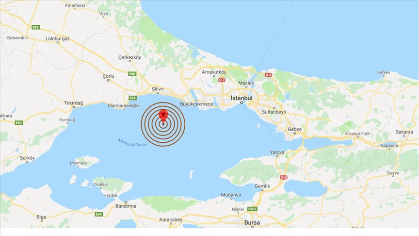 Silivri açıklarında bir deprem daha 1 silivri depremler