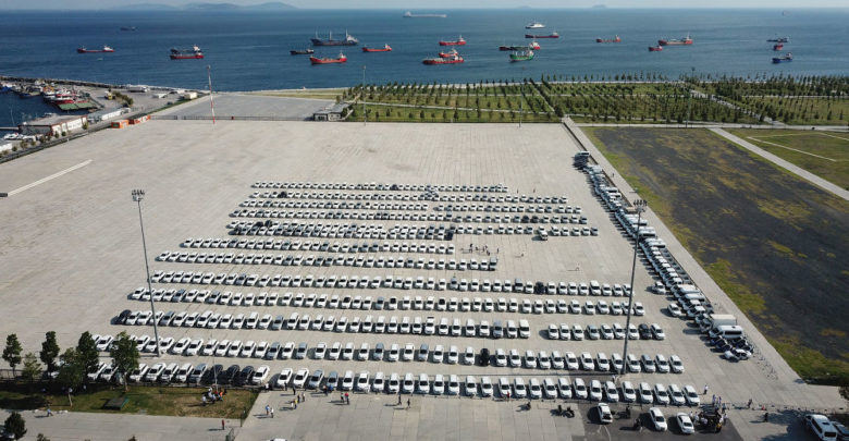 730 araç Yenikapı'dan kaldırıldı 7 yenikapi araclar 888882222