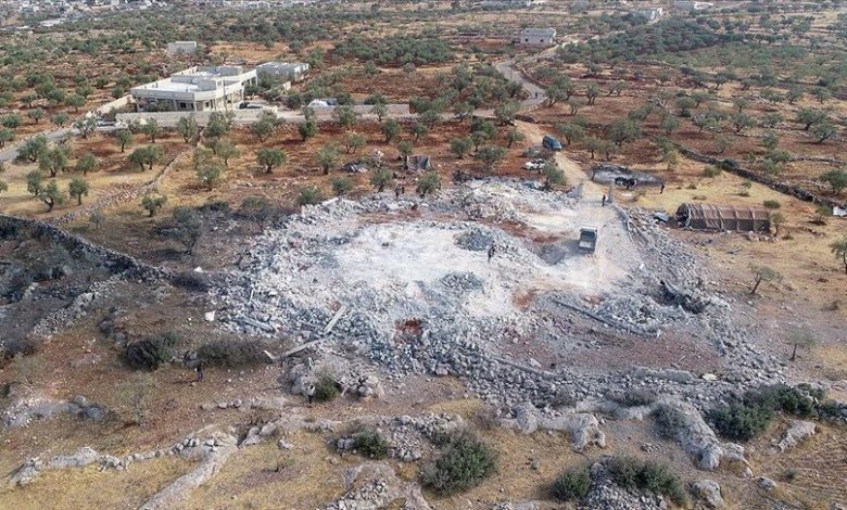 Bağdadi'nin öldürüldüğü yer havadan görüntülendi 3 bagdadi olduruldugu yer