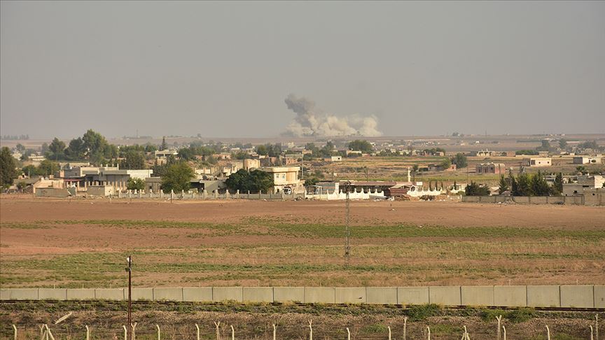 Tel Abyad ateş altında 1 baris pinari tel abyad