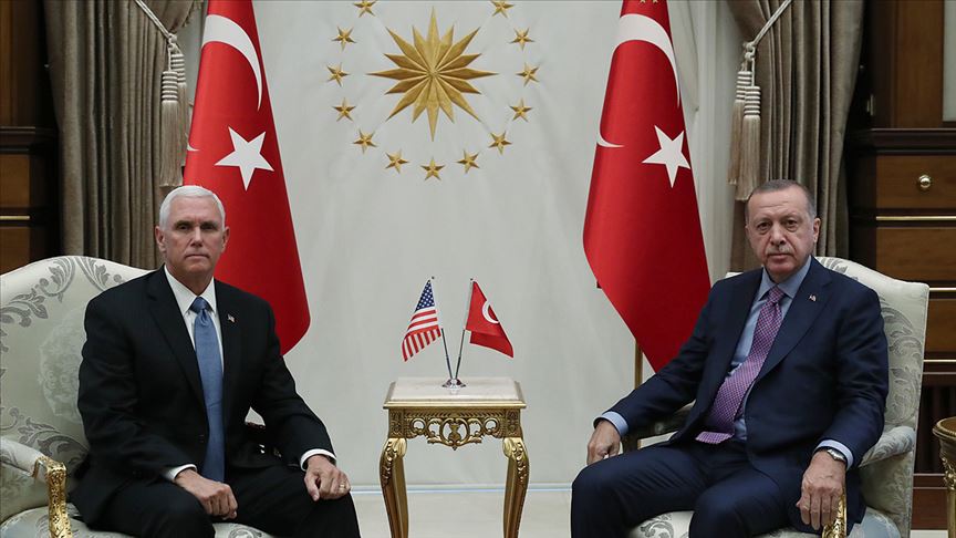 Erdoğan - Pence görüşmesinde Türkçe diyaloglar 1 pence erdogan