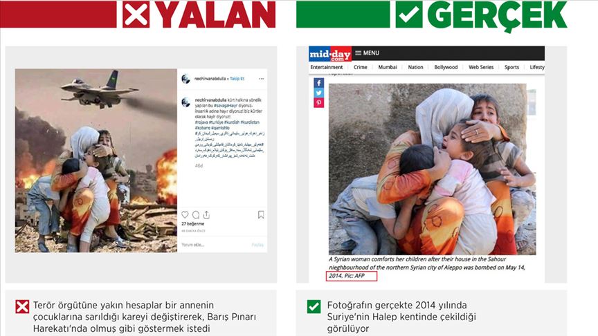 PKK medyası yine yalanlarıyla iş başında 1 yalangercek