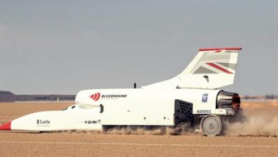 Kalahari Çölünde rekor! Saatte 806 kilometre hız 9 bloodhound car
