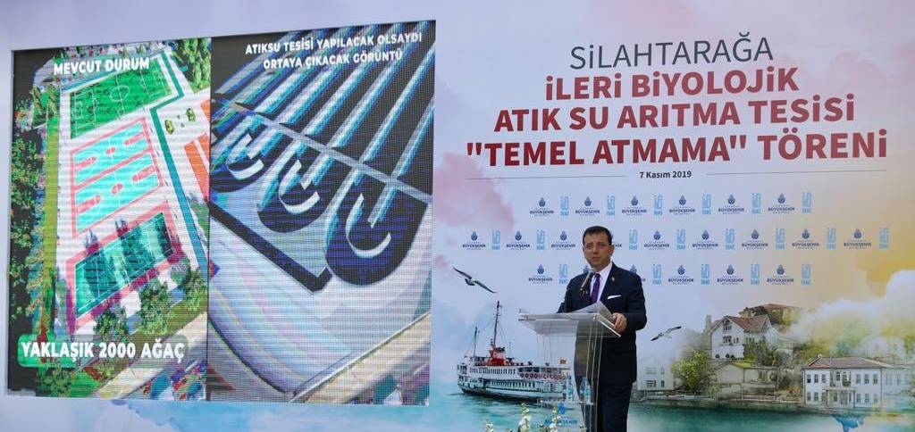 Ekrem İmamoğlu "temel atmama" töreni düzenledi! 1 ekrem imamoglu temel atmama