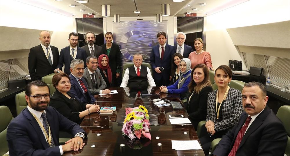 Erdoğan: Mektubu sayın Trump'a takdim edeceğim 1 erdogan ucak 1294871111
