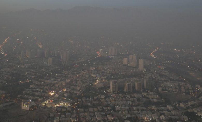 tahran hava kirliligi