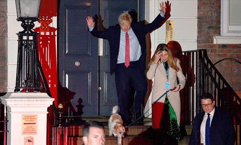 boris johnson iktidar