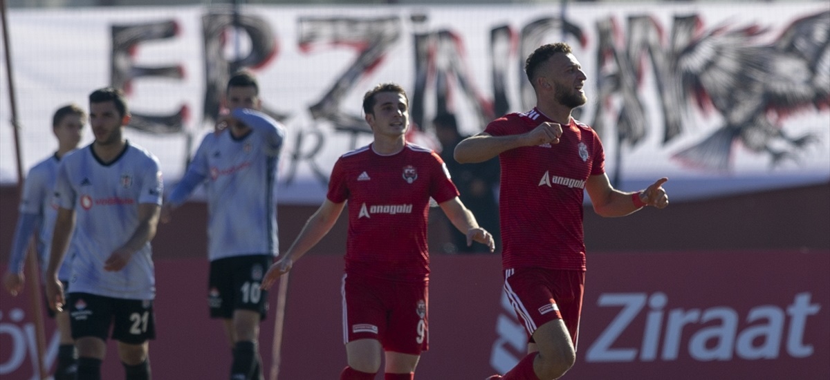 Beşiktaş kupada ipten döndü! 1 erzincan besiktas