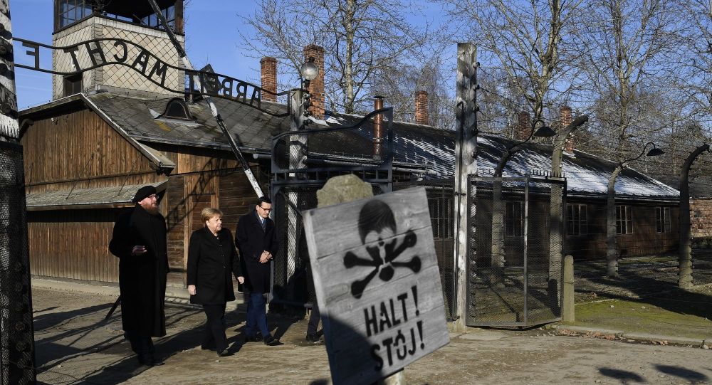 merkel Auschwitz