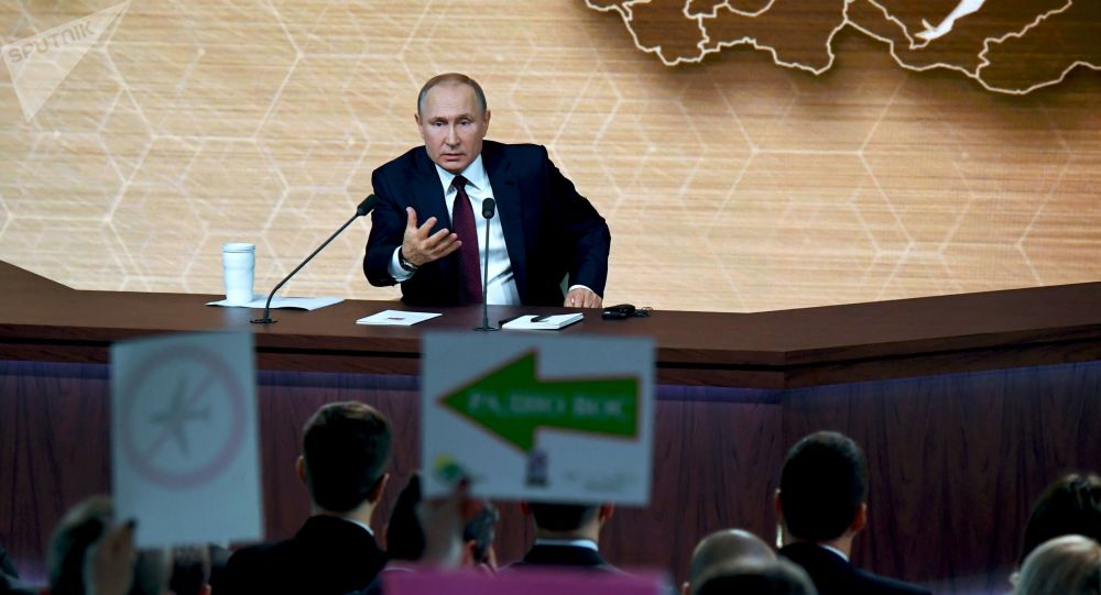 Putin AA muhabirinin sorusunu yanıtladı: Batı basınına inanıyor musunuz? 1 putin yillik toplanti 2019