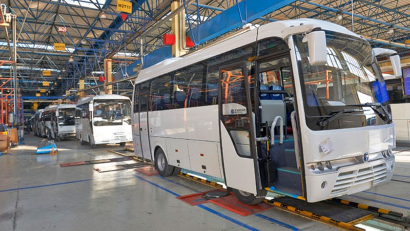 TEMSA fabrikasında üretim durdu 1 temsa