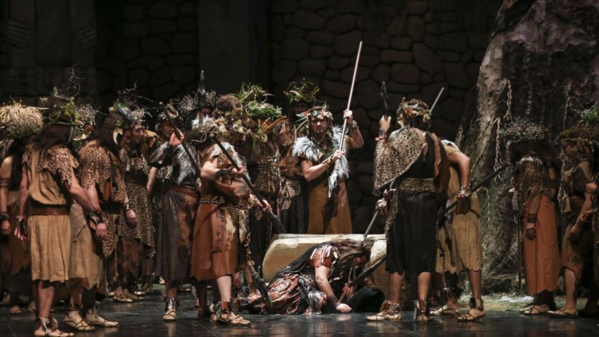 Göbeklitepe operasının dünya prömiyerini 3 bin kişi izledi 1 gobeklitepe operasi