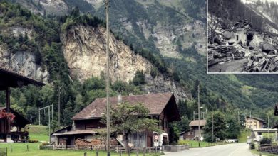 İkinci Dünya Savaşından kalma bombalar yüzünden köy tahliye ediliyor 8 mitholz koyu isvicre