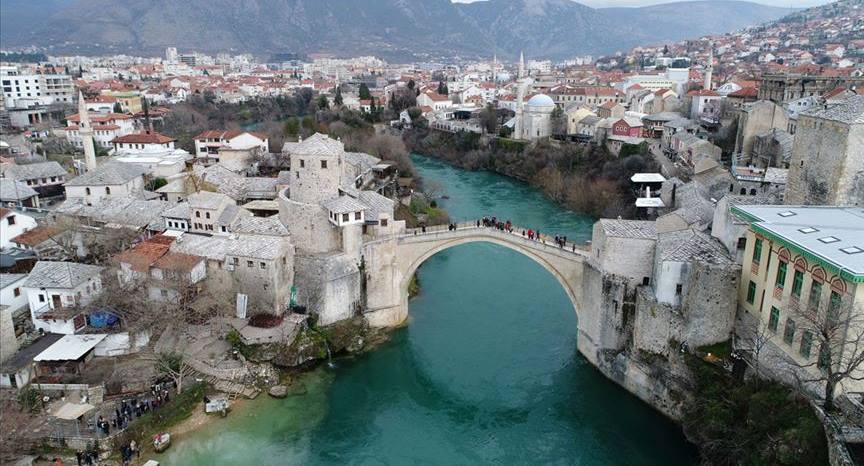 Bosna Hersek nüfusu batıya göçle eriyor 1 mostar koprusu