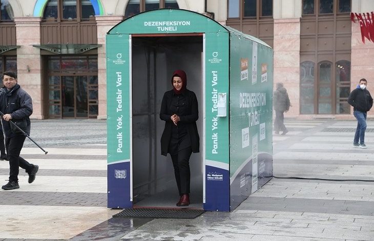 dezenfeksiyon tuneli