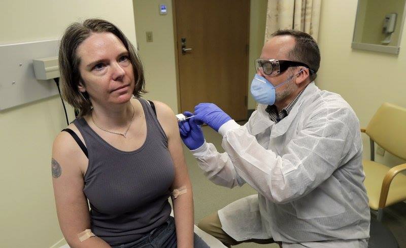 ABD'de koronavirüs aşısının ilk denemesi yapıldı 1 koronavirus asisi abd
