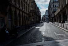 koronavirus fransa sokaklari