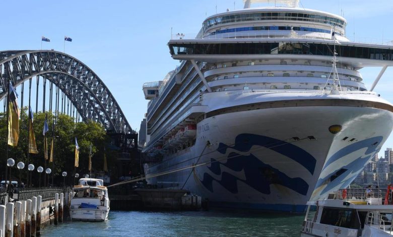 ruby princess gemisi sydney