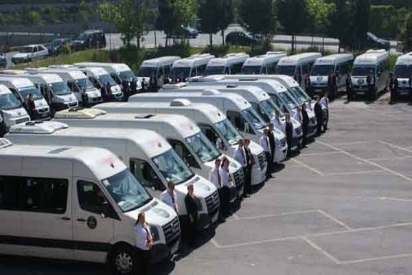 Sağlık çalışanlarına ücretsiz servis hizmeti 1 servs