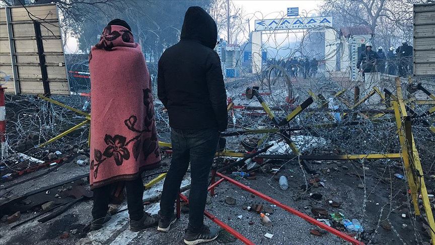 Yunanistan sınırına akın sürüyor 1 yunanistan siniri edirne