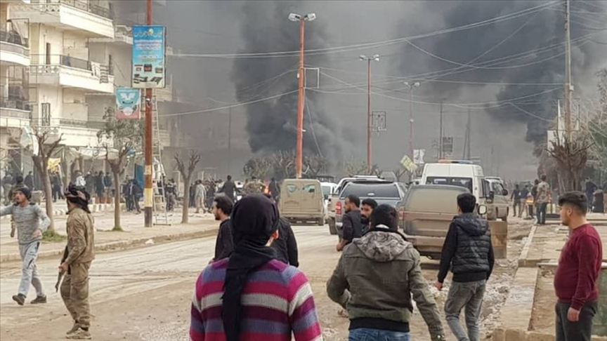 Afrin'de bombalı saldırı: En az 20 ölü 1 afrin saldiri