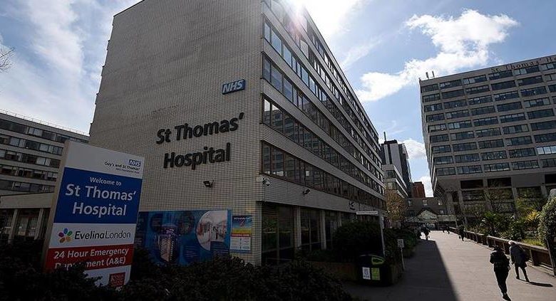 boris johnson hastane