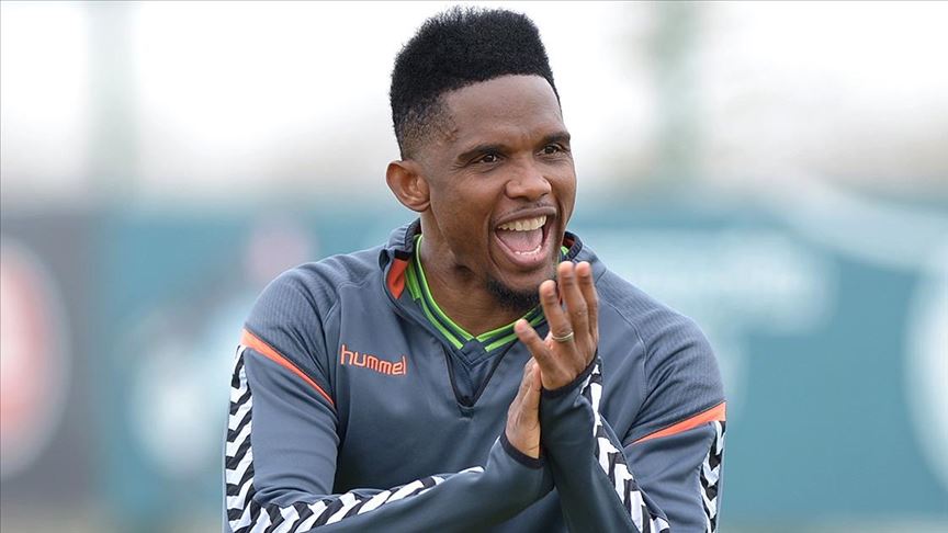 Samuel Eto'o 100 bin kişinin gönlünü fethediyor 1 etoo