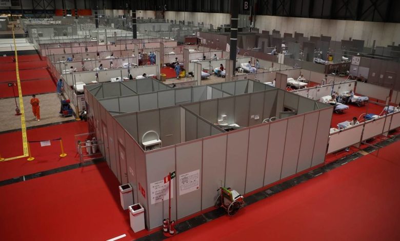 fuar alani sahra hastanesi