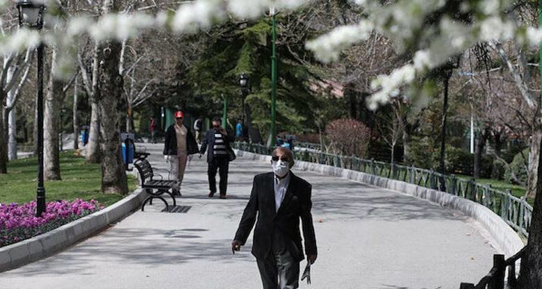 Park ve bahçeler 1 ay sonra açıldı 7 iran coronavirus parks