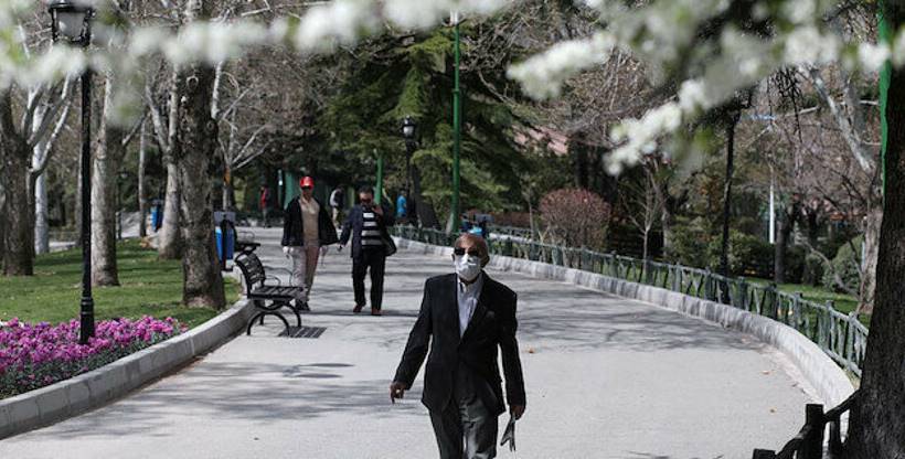 Park ve bahçeler 1 ay sonra açıldı 1 iran coronavirus parks