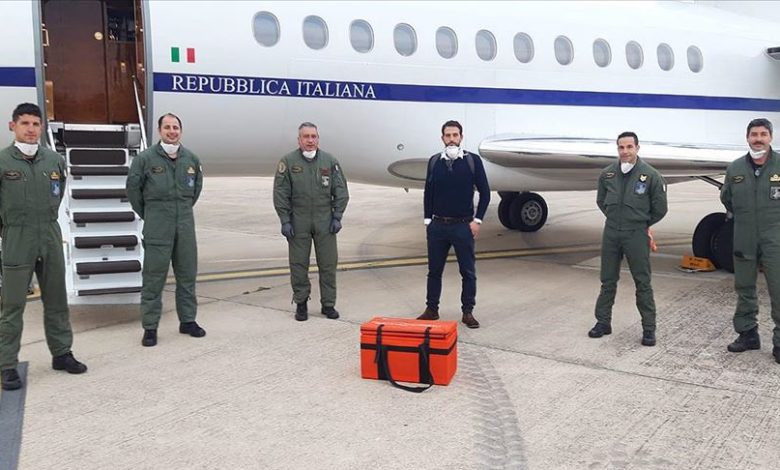 italya askeri ucak donor istanbul