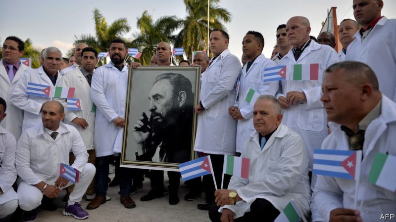 Vahşi Amerika! Küba'ya tıbbi yardımı engellediler 2 Kübalı doktorlar dünyanın yardımına koşmaya devam ediyor