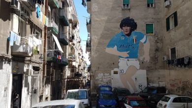 maradona napoli mural