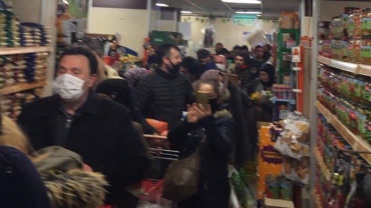 "Afet yönetimini bilmemekten kaynaklanan bir durum" 1 sokaga cikma yasagi marketler
